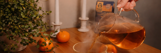 Japanese Black Tea in Tea Bags (Wakōcha) and a Gentle Earl Grey Twist