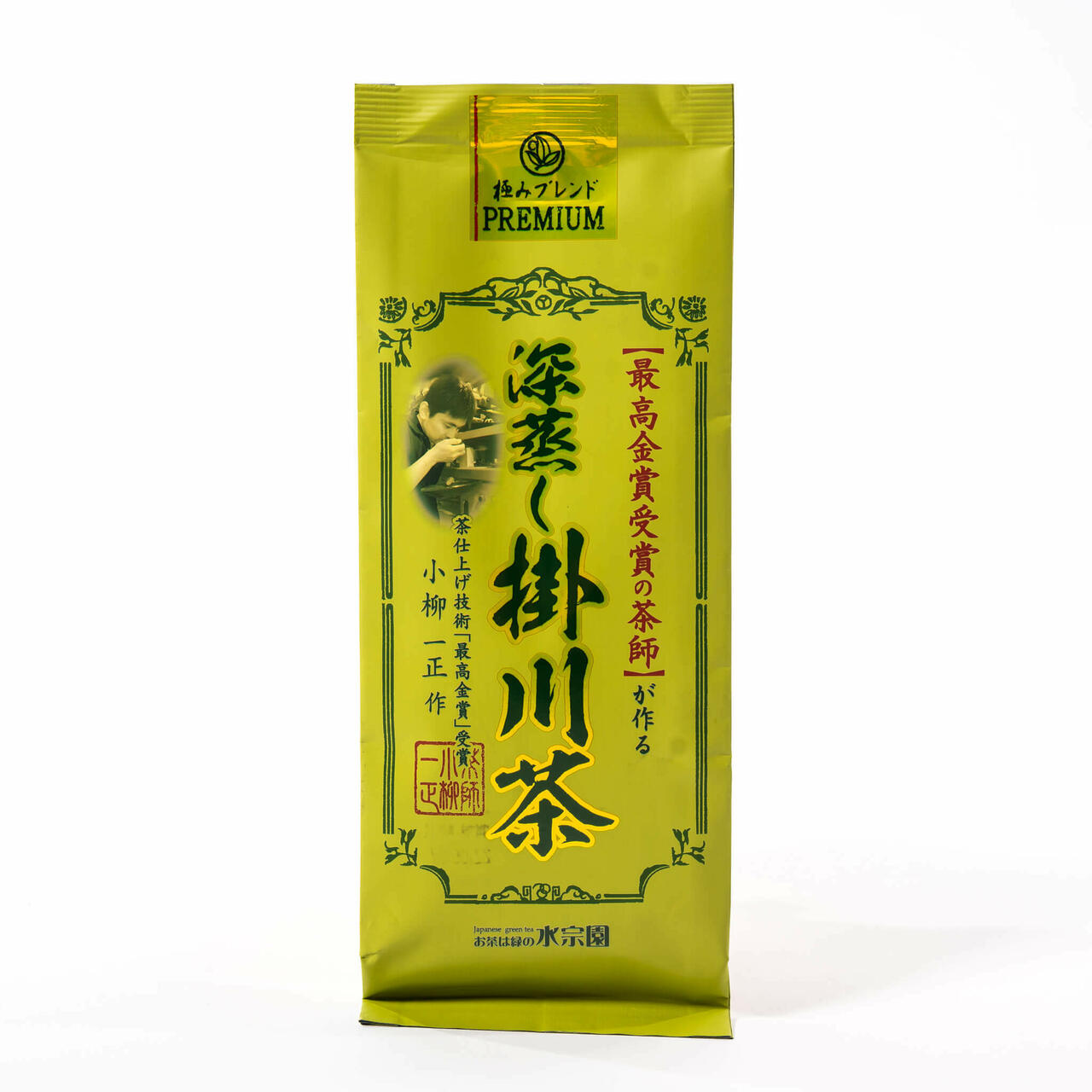 Fukamushi Kakegawa sencha premium - sügavaurutatud jaapani roheline tee