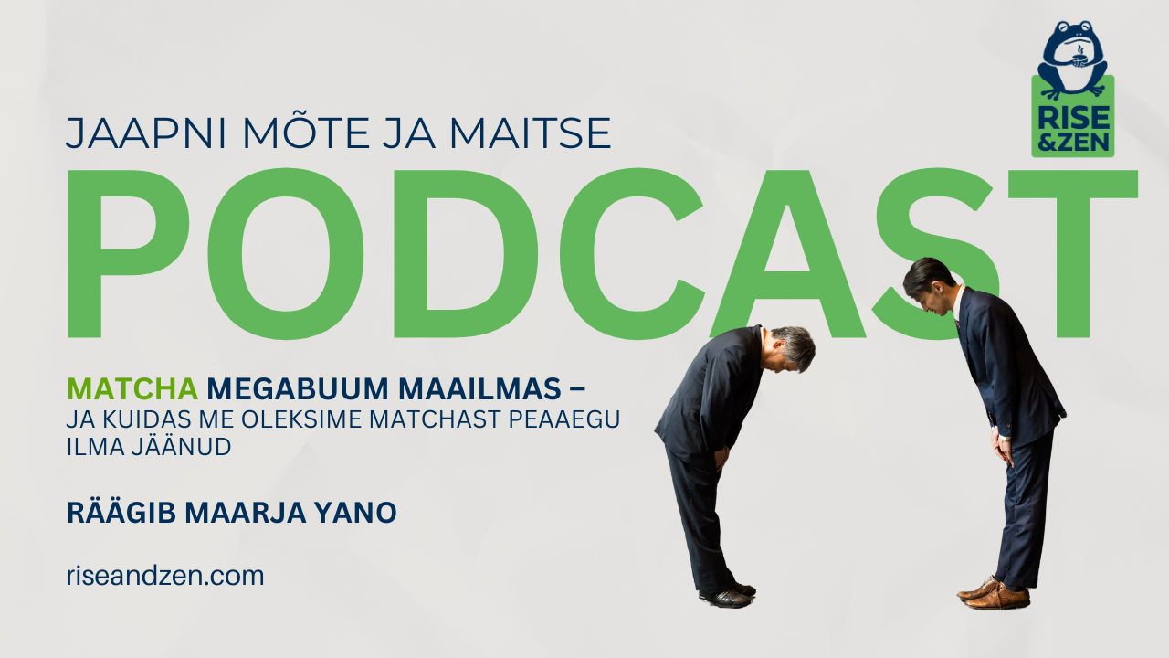 Load video: Estonian podcast where Maarja Yano talks abut matcha boom in Japan